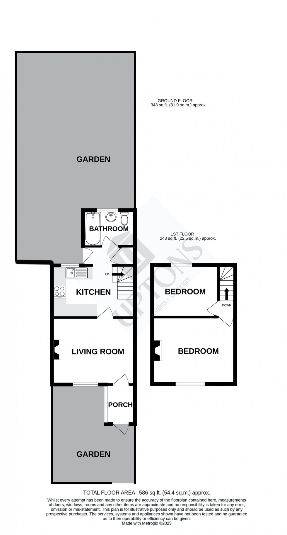 Floorplan for Hankham Hall Road, Hankham, BN24
