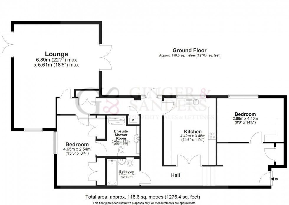 Floorplan for Staveley Road, Eastbourne, BN20