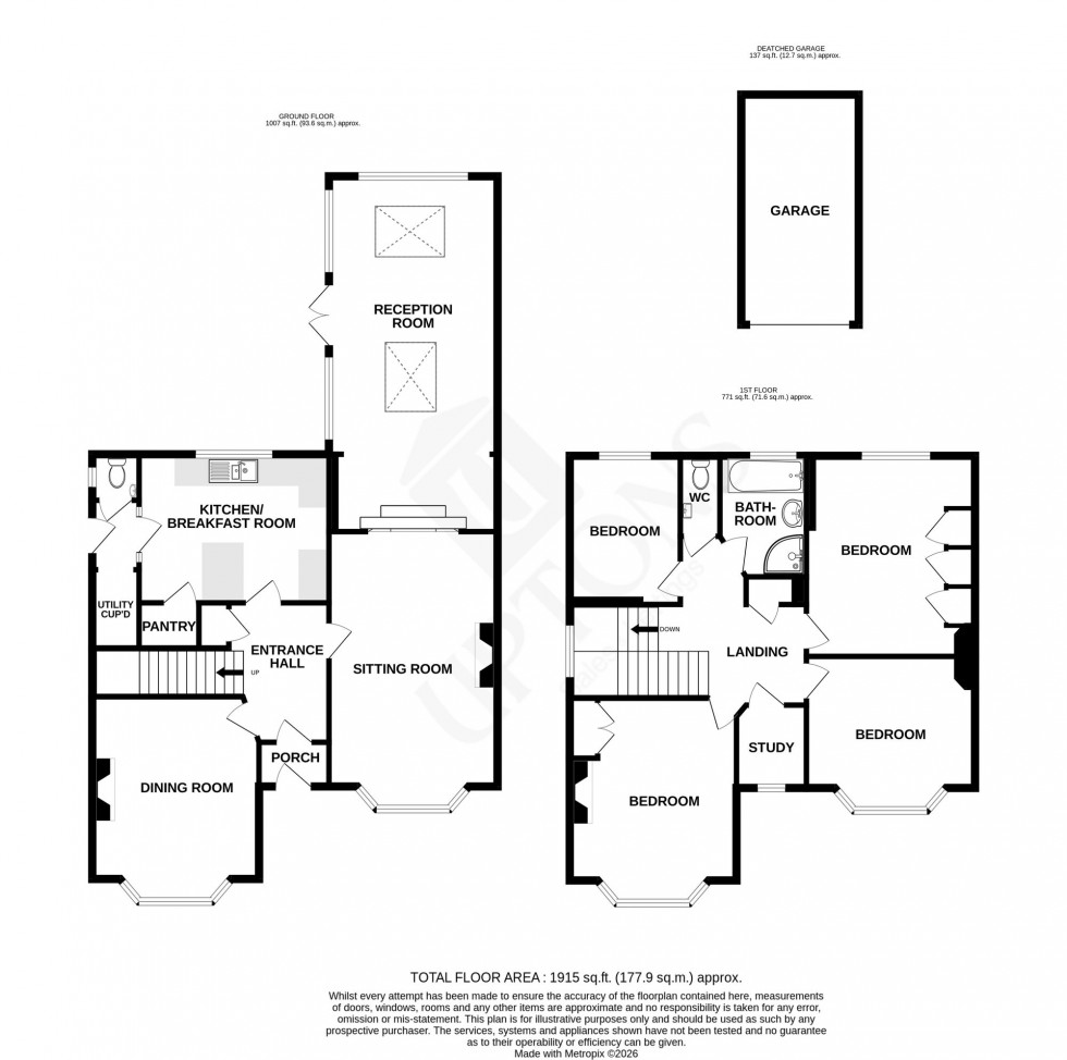 Floorplan for Willingdon Road, Eastbourne, BN21